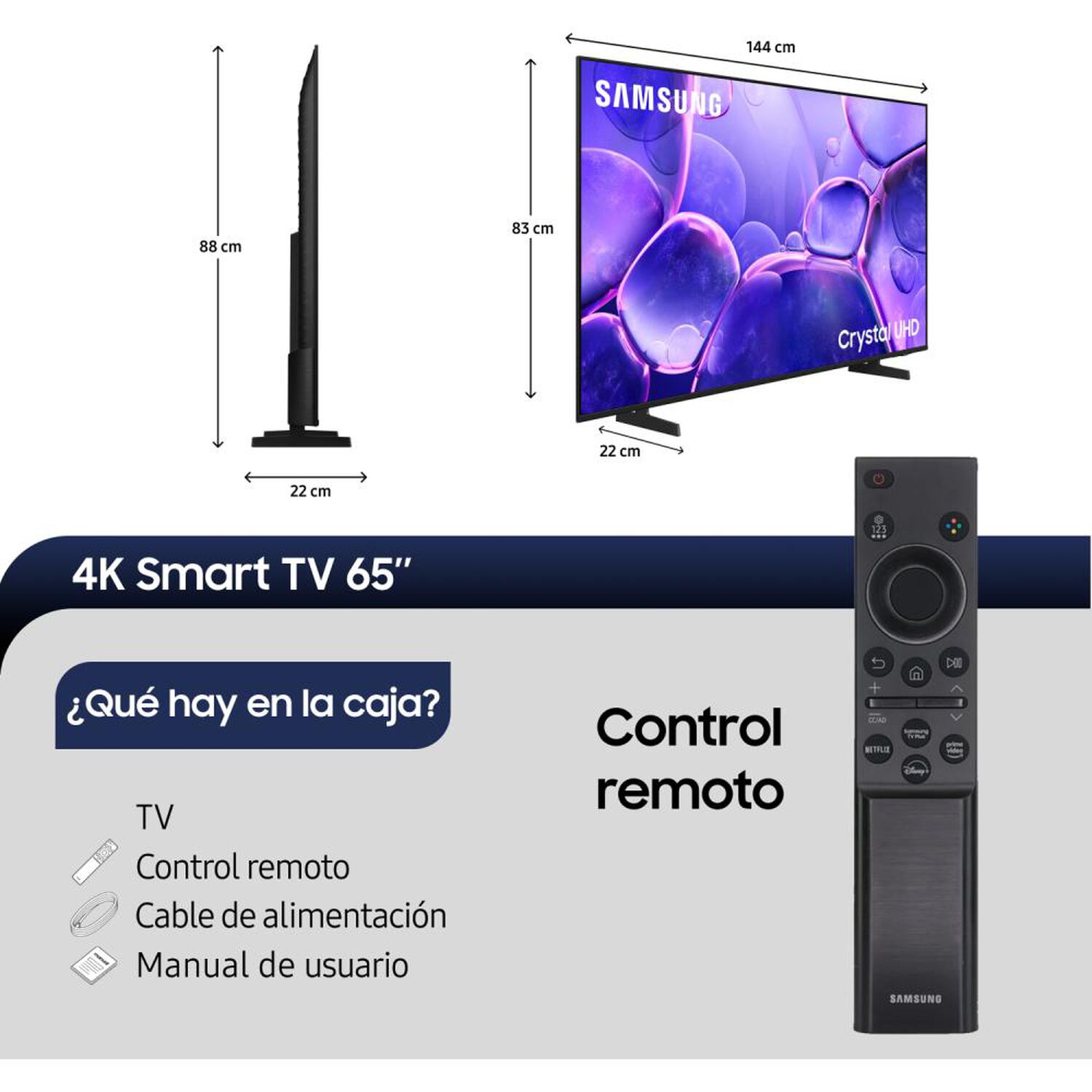 Led 65" Samsung UN65U8000FGXZS / Ultra HD 4K / Smart TV image number 1.0