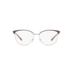 Lentes Ópticos Fernie Satin Brown/rose Gold Michael Kors