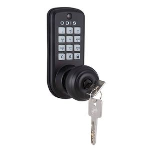 Cerradura Digital Odis Con Pomo 6500 Color - Negro