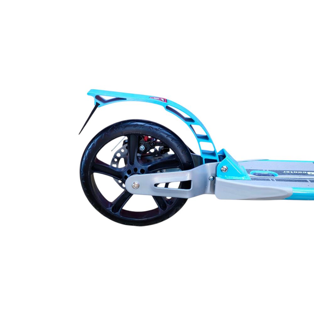 Scooter Monopatín Niños Adultos Con Freno Disco Celeste image number 3.0