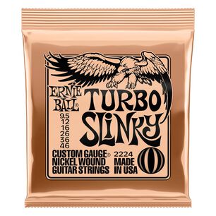 Set De Cuerdas Ernie Ball Turbo Slinky 9.5 46
