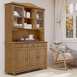 Vitrina Roca Santa Fe Modular / 5 Puertas / 3 Cajones