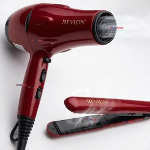 Set Secador Y Plancha Alisadora Port&aacute;til Revlon 2000w