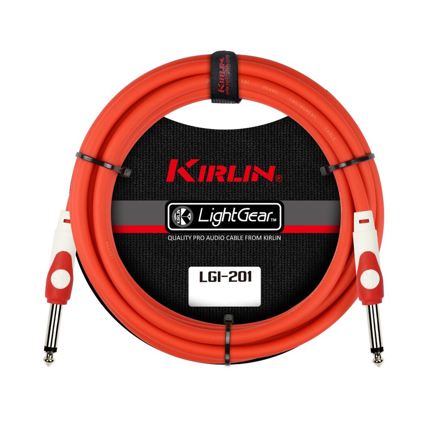 Cable Instrumento Estandar 6m Lgi-201-6r Rojo image number 1.0