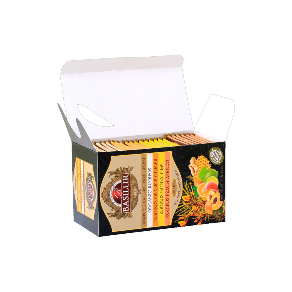 Te Rooibos Basilur Assorted Caja 25 Bolsas image number 2.0