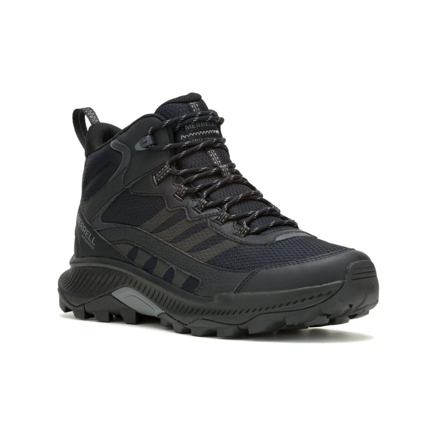 Bot&iacute;n Outdoor Hombre Merrell Speed Strike 2 Mid Negro Waterproof image number 0.0