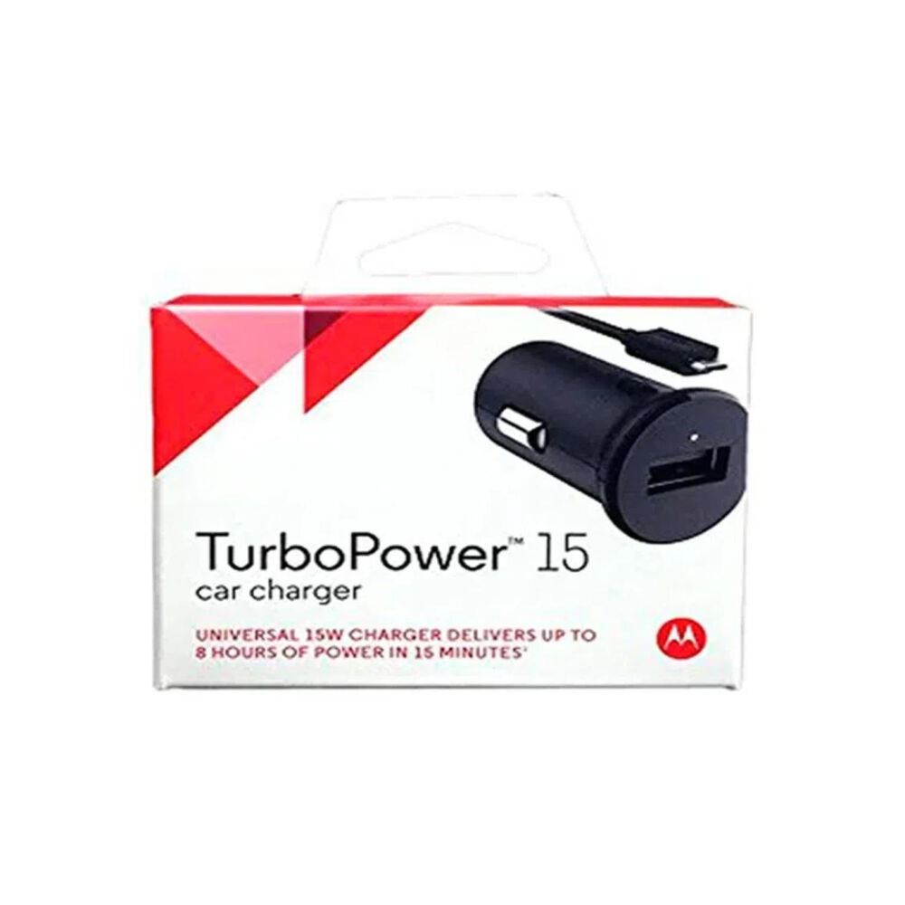 Cargador Para Automovil Carga Turbo Micro Usb Negro image number 2.0