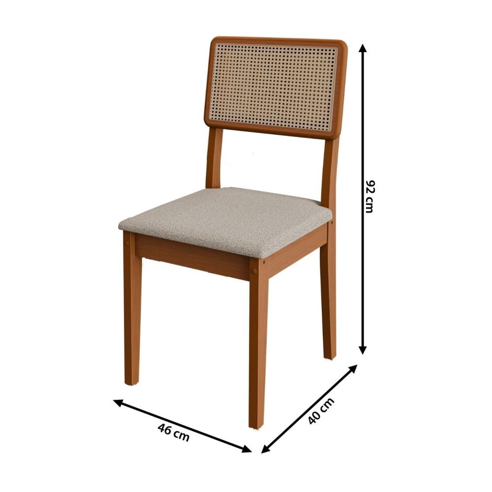 Juego De Comedor Exit Santiago / 6 Sillas image number 7.0