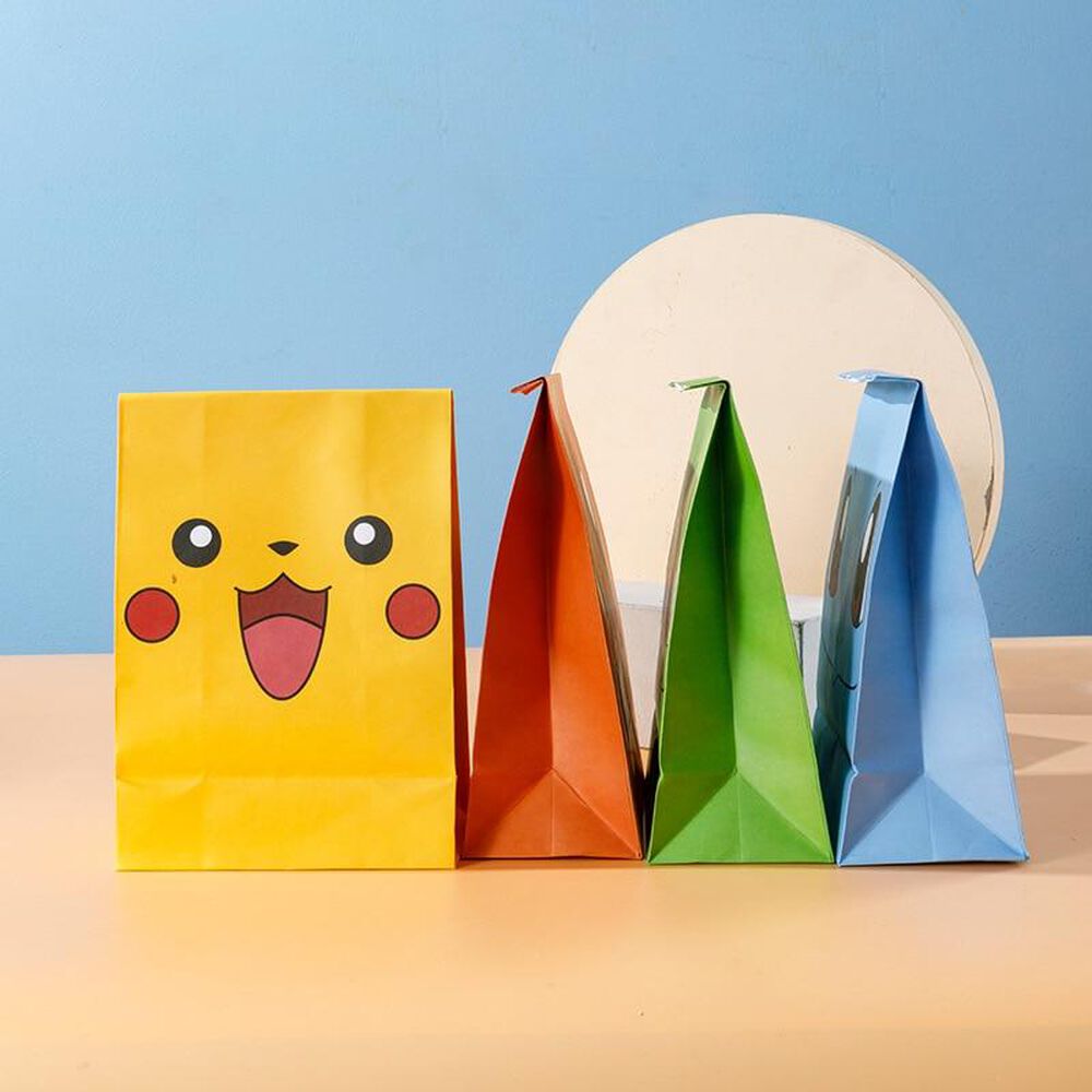 Pack 12 Bolsas Dulces Premium Pokemon Caritas Cumplea&ntilde;os image number 2.0