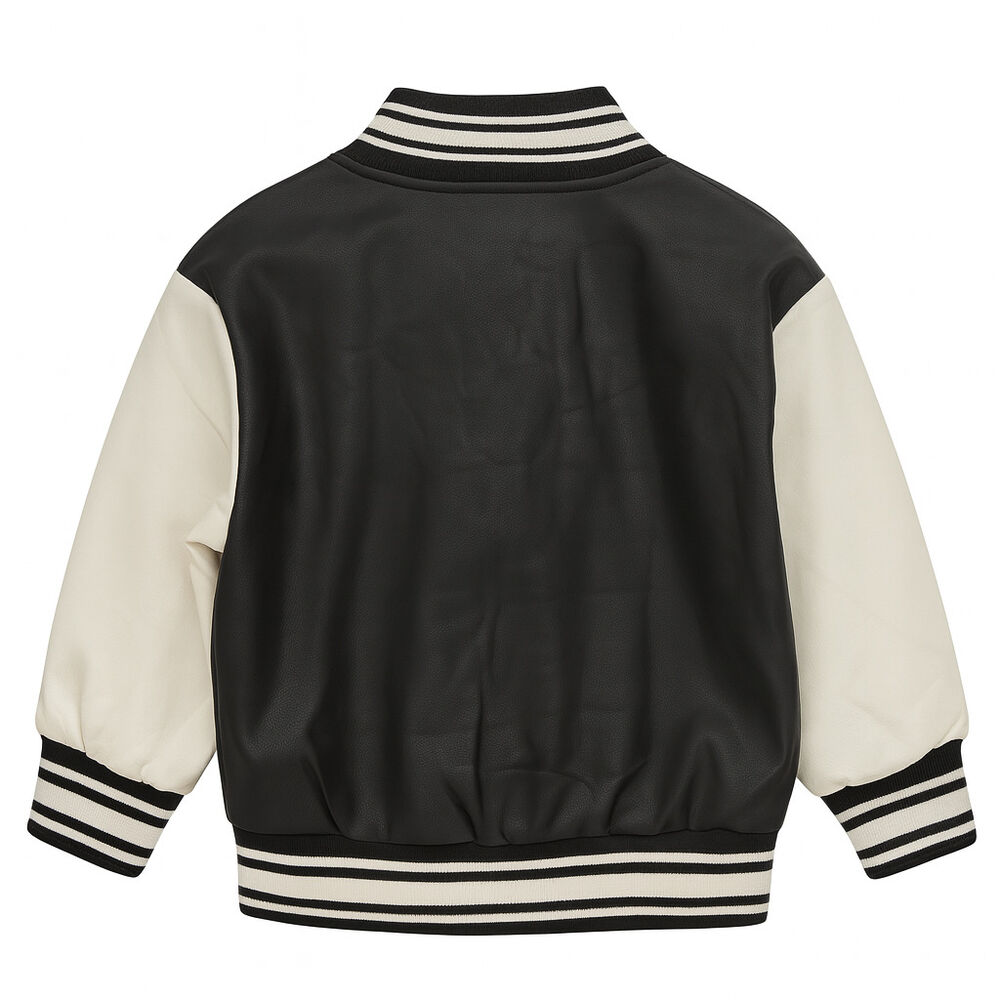 Chaqueta Bomber Ni&ntilde;o Ecocuero Italy Infantil image number 2.0