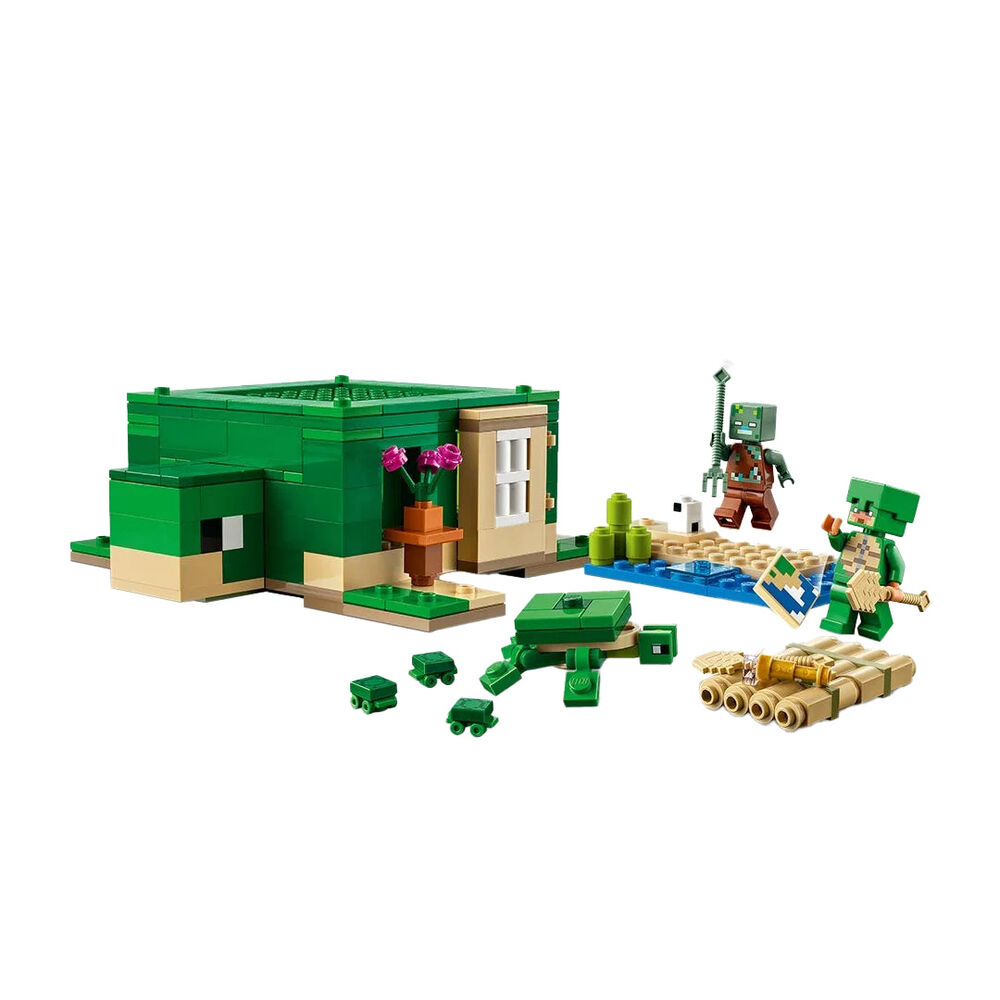 Lego Minecraft La Casa-tortuga De La Playa - 21254 image number 3.0