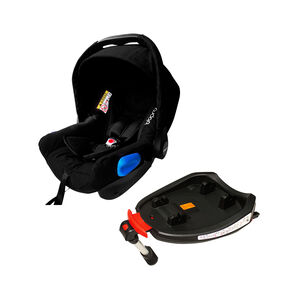 Silla De Auto Zoe Negra + Base Isofix