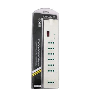 Alargador Protector De Voltaje Dblue 7 Entradas 2,1 Metros Dbexp001