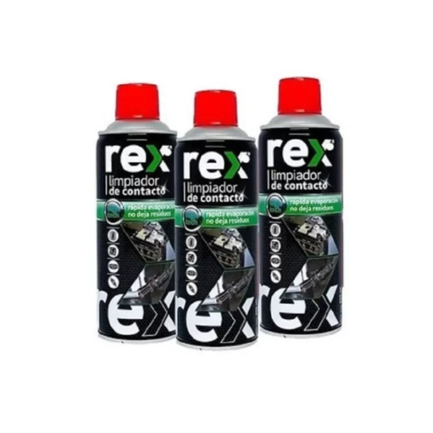 Limpiador De Contactor Rex Rapida Evaporacion 400ml image number 2.0