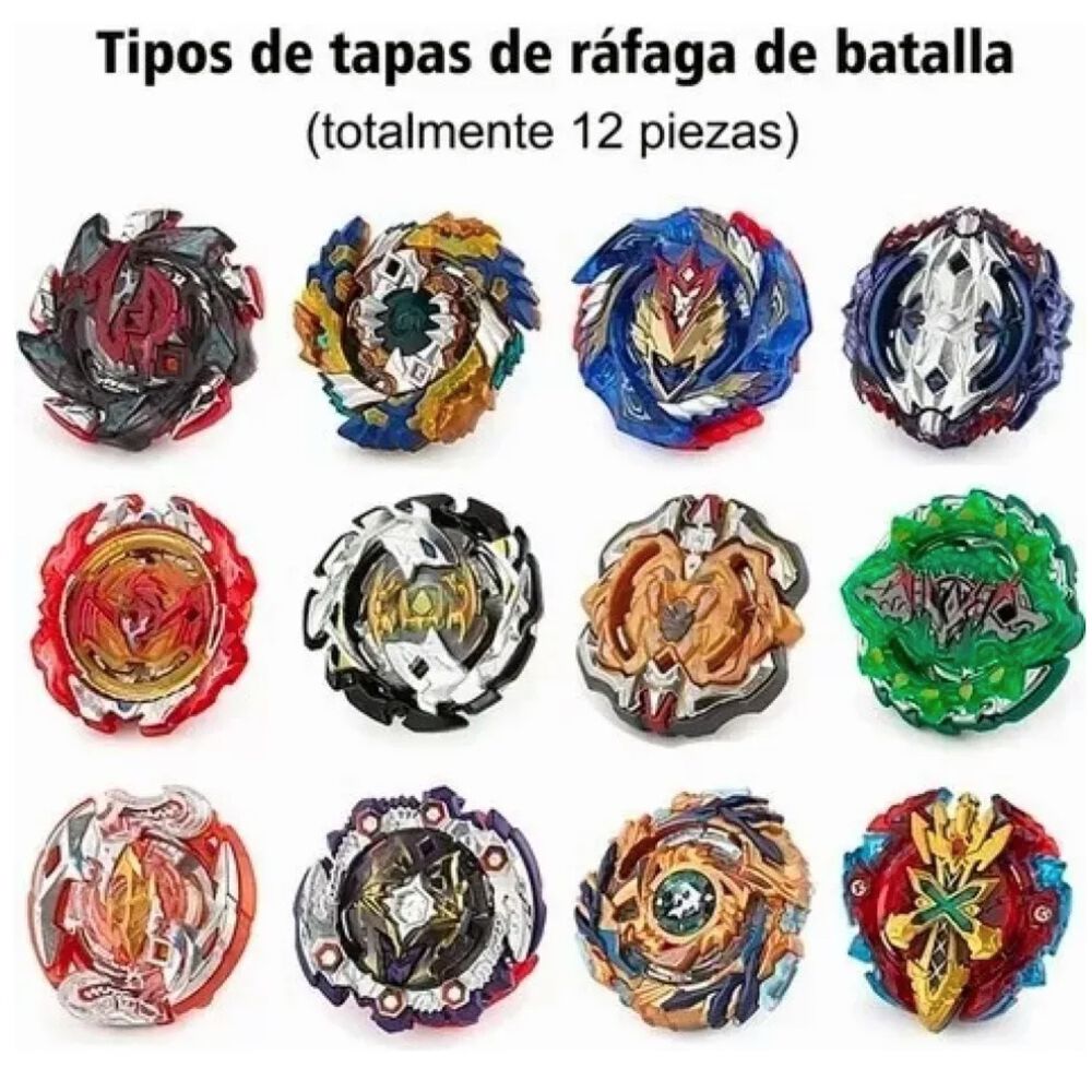12 Estilos Bayblades Metal Fusion image number 1.0