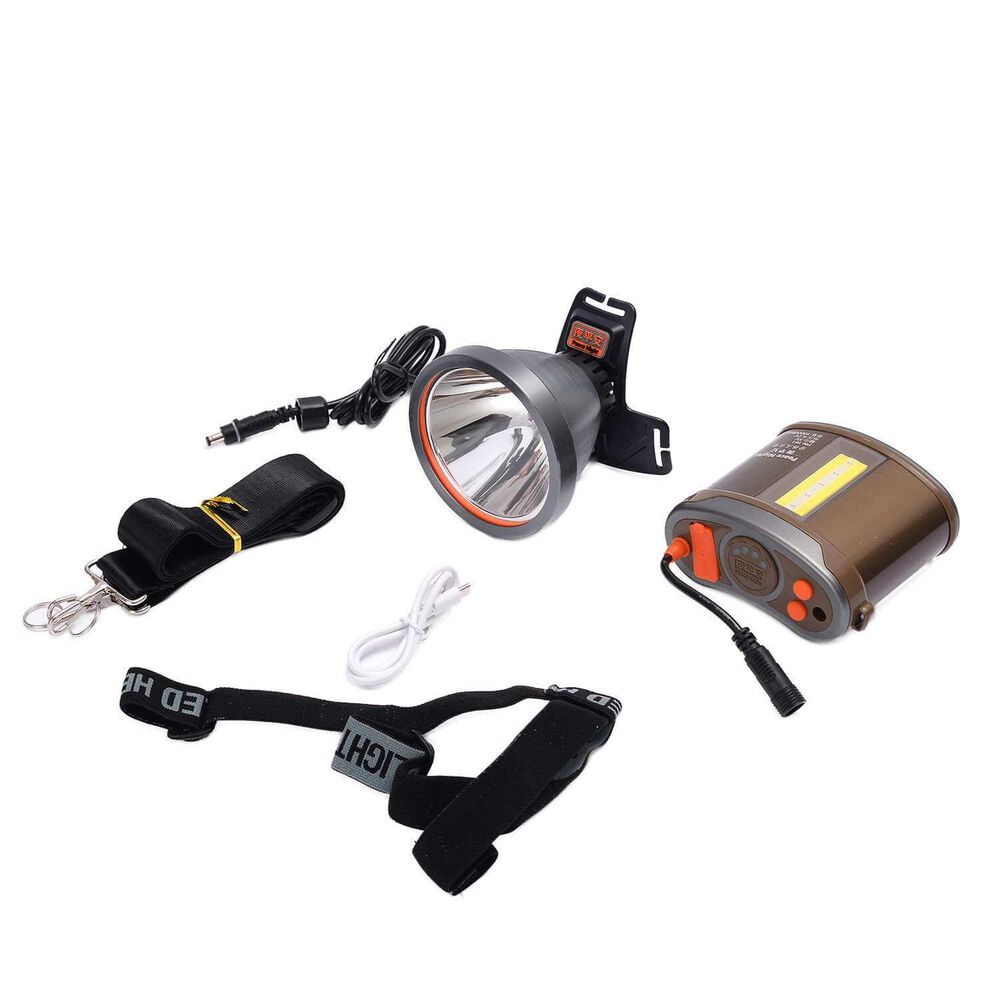 Linterna Led Tipo Expedici&oacute;n Con Bater&iacute;a Lateral image number 2.0