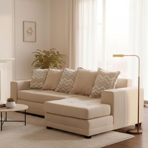 Sofá Seccional Derecho Living Factory Milan / 4 Cuerpos