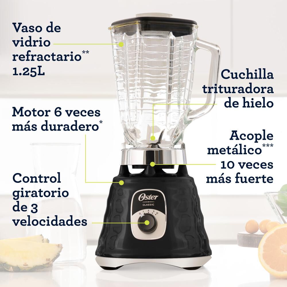 Licuadora Oster BLST4655B-052 / 1.25 Litros / 700W image number 10.0