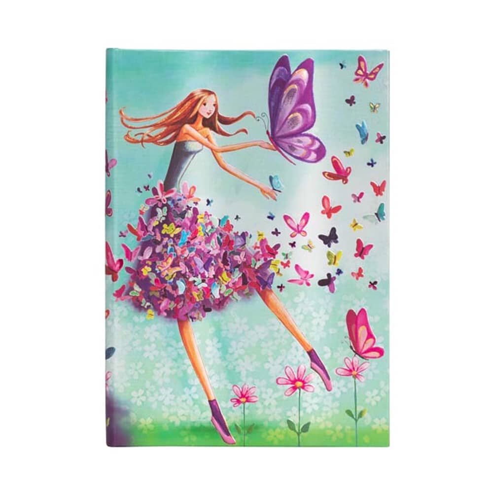 Libreta Summer Butterflies Midi Tapa Dura image number 0.0