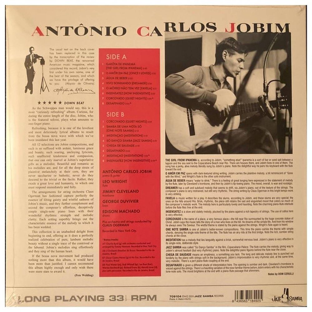 Antonio Carlos Jobim - Girl From Ipanema | Vinilo image number 1.0