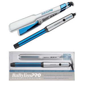 Kit Plancha 38mm Y Ondulador 25mm 2un Babylisspro
