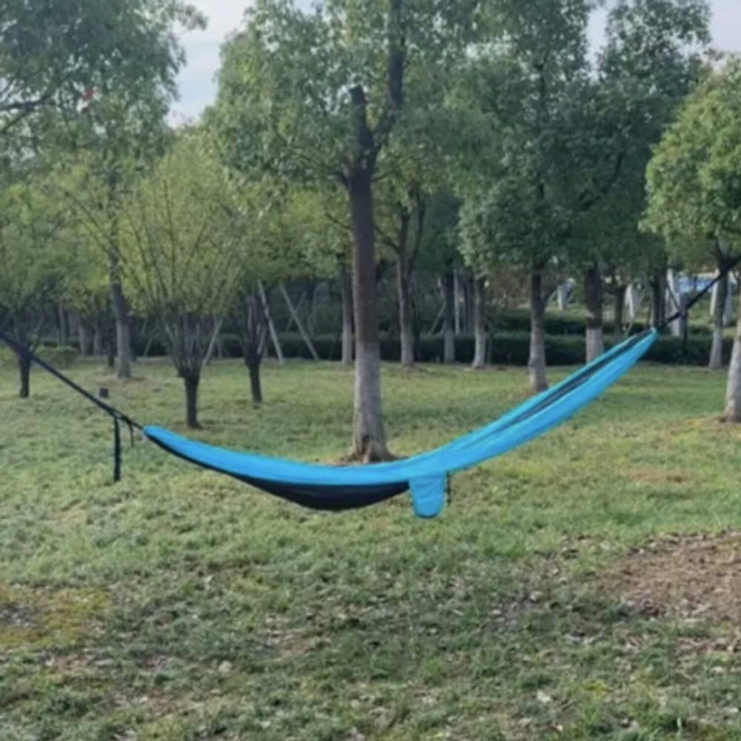 Hamaca Paraguaya Camping Celeste image number 1.0