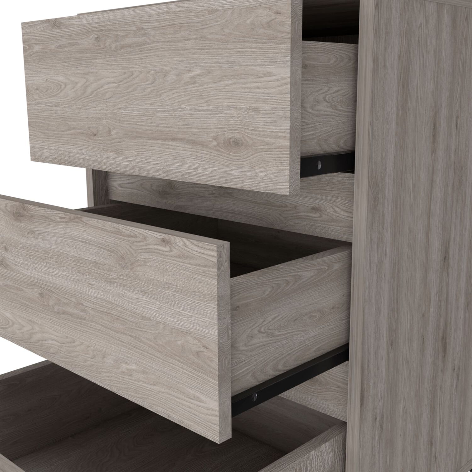 Cajonera 3 Cajones Cafe Claro 66 Cm X 45,3 Cm X 46,4 Cm image number 6.0