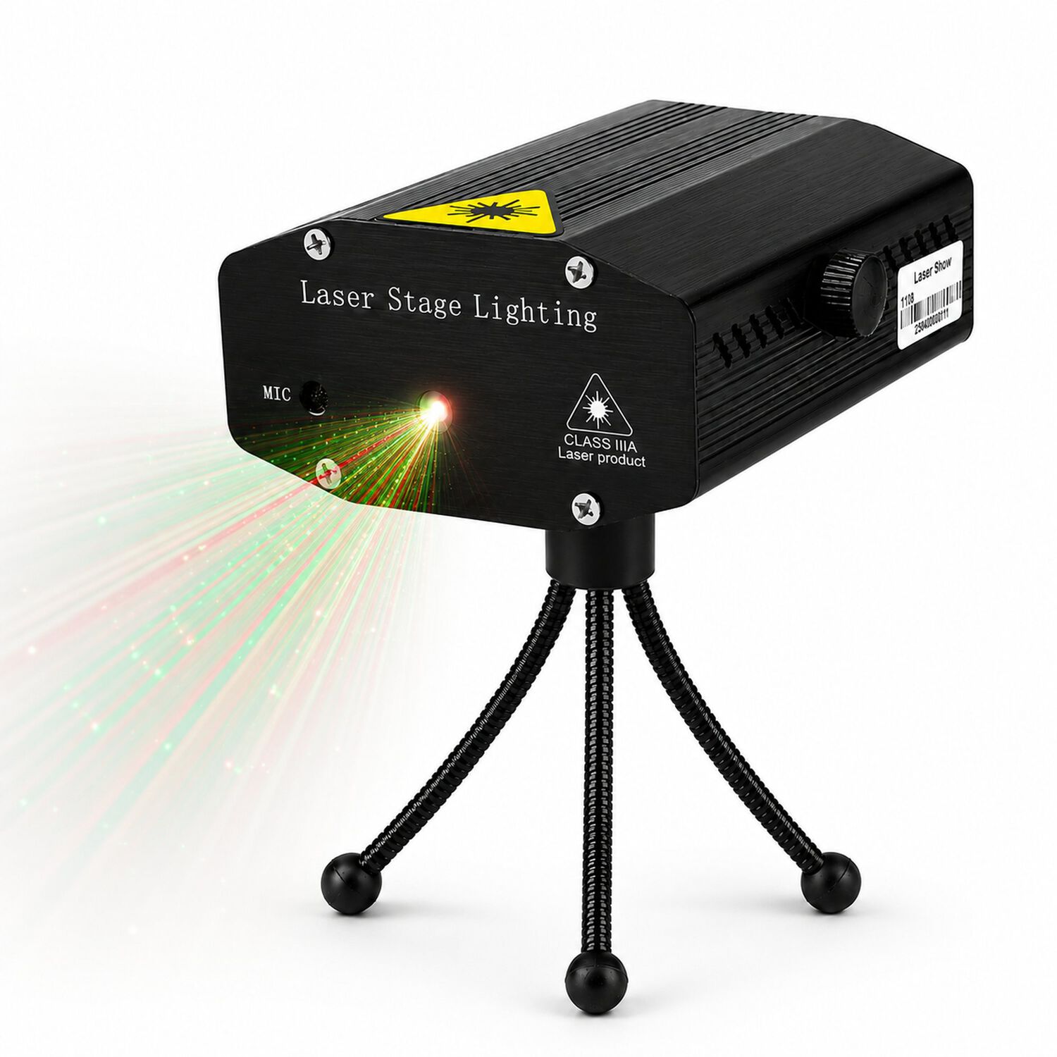 Luces Laser Para Fiestas Rgb Con Sensor R&iacute;tmico image number 0.0