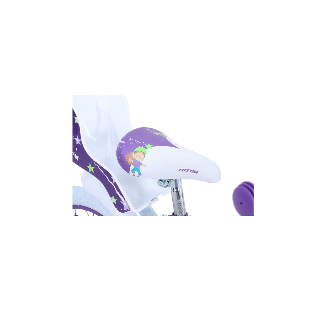 Bicicleta Totem Infantil Aro 16 Miss Lilly Violeta image number 1.0