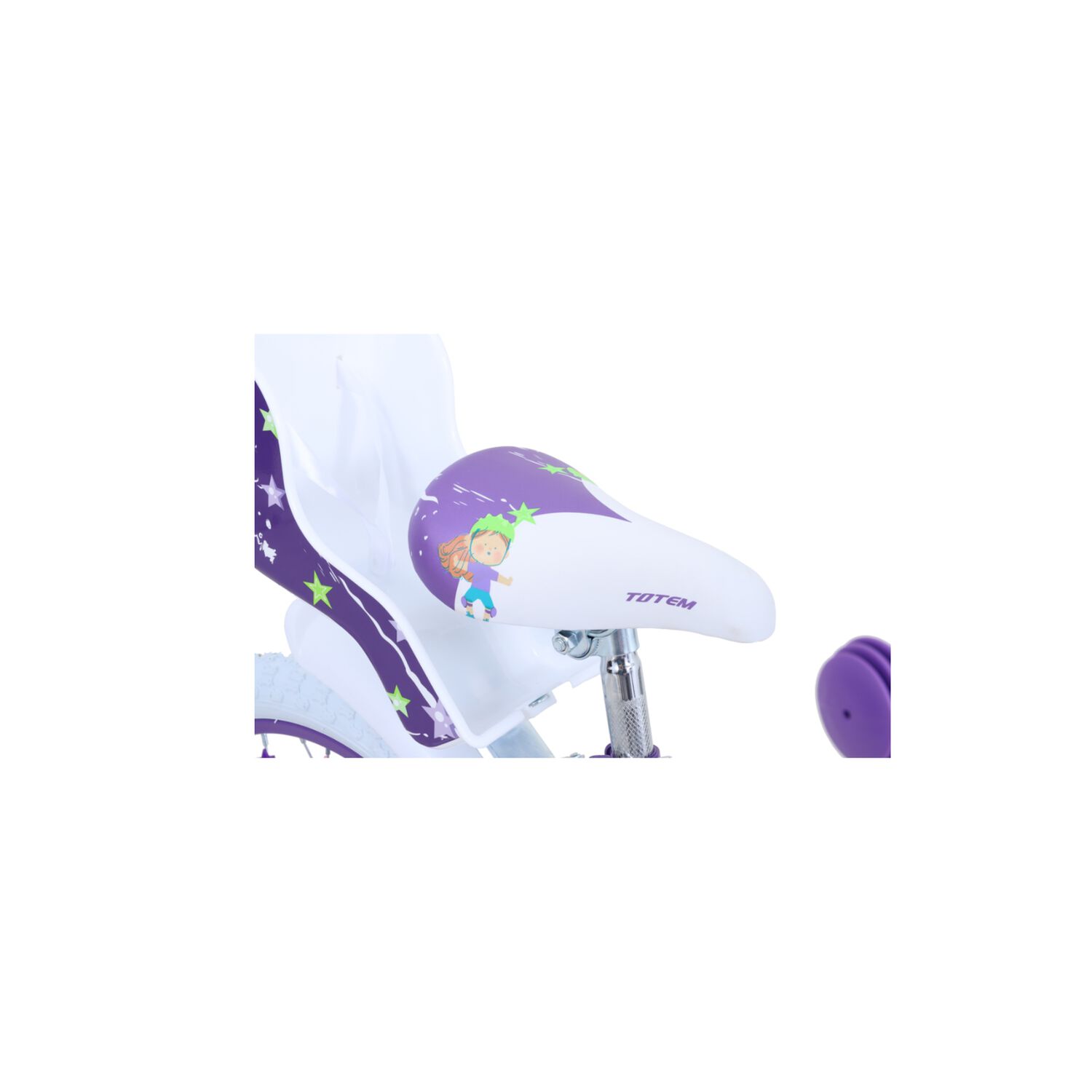 Bicicleta Totem Infantil Aro 16 Miss Lilly Violeta image number 2.0