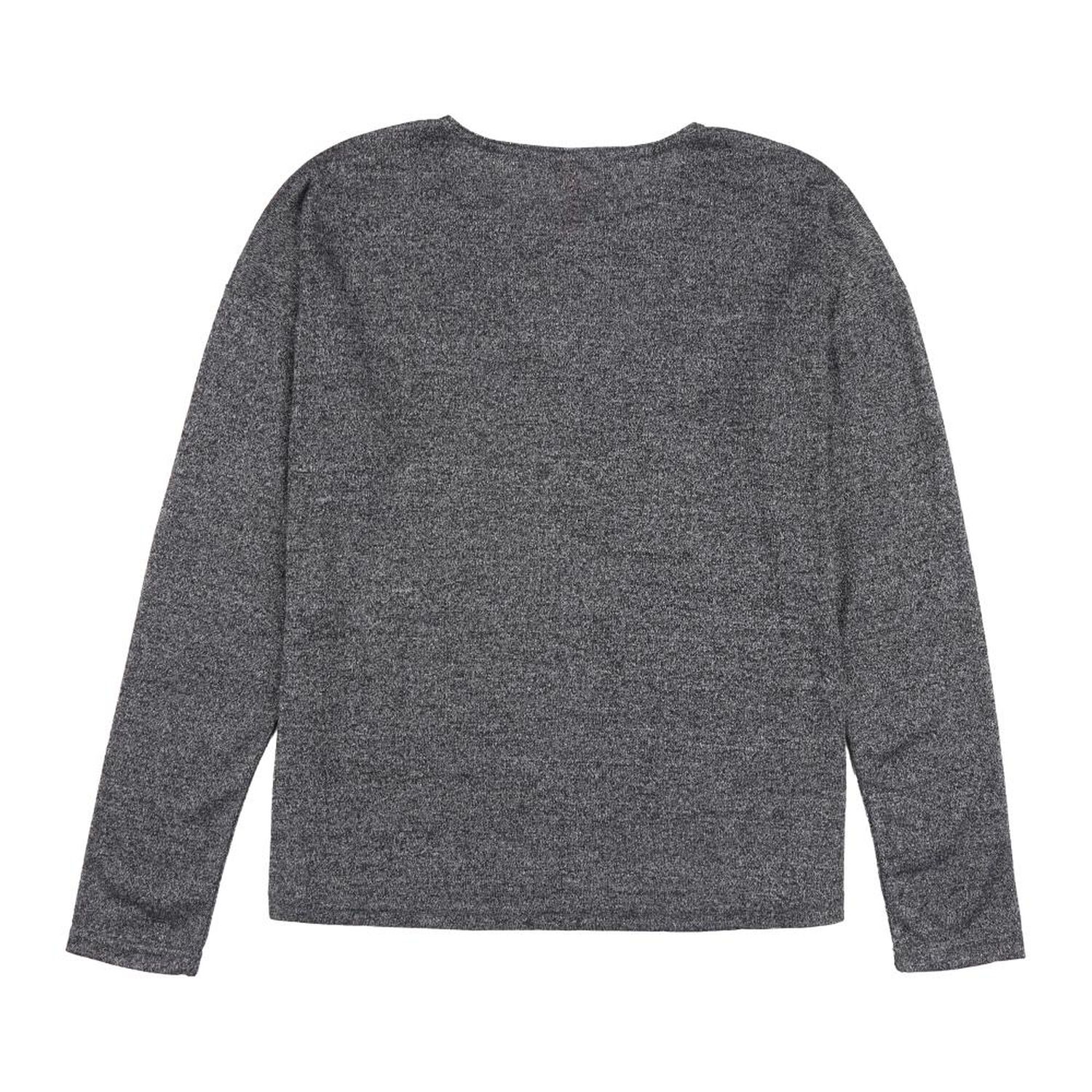 Sweater Tejido B&aacute;sico Delgado Manga Larga Cuello Redondo Mujer Rolly Go image number 1.0