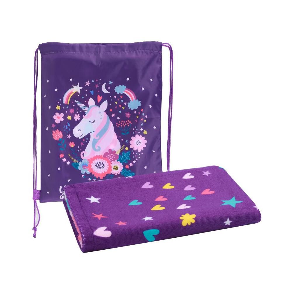 Toalla De Playa Con Bolso Casaideal Kids Dreams / 70 X 140 Cm image number 9.0