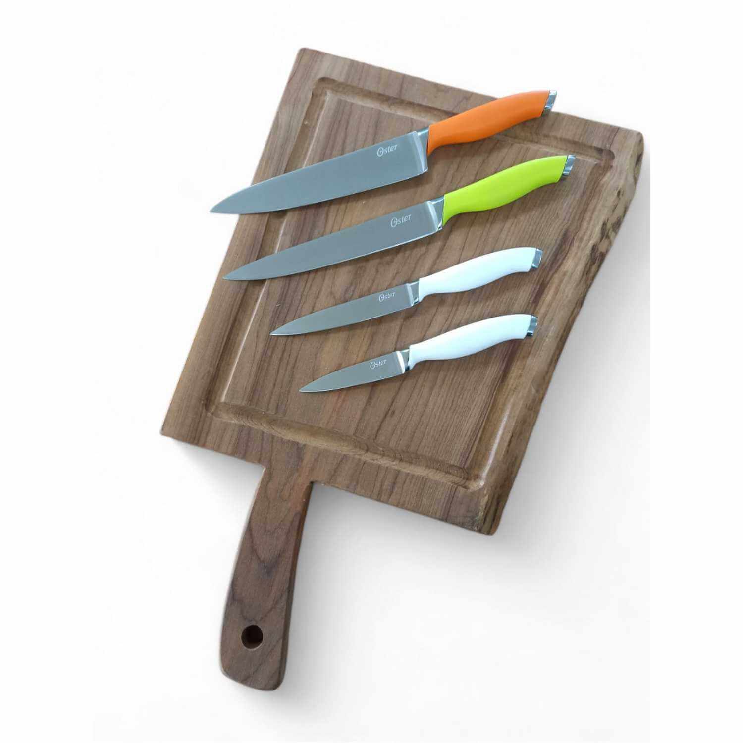 Set Cuchillos Mango Silicona 5 Piezas Chef - Oster image number 2.0