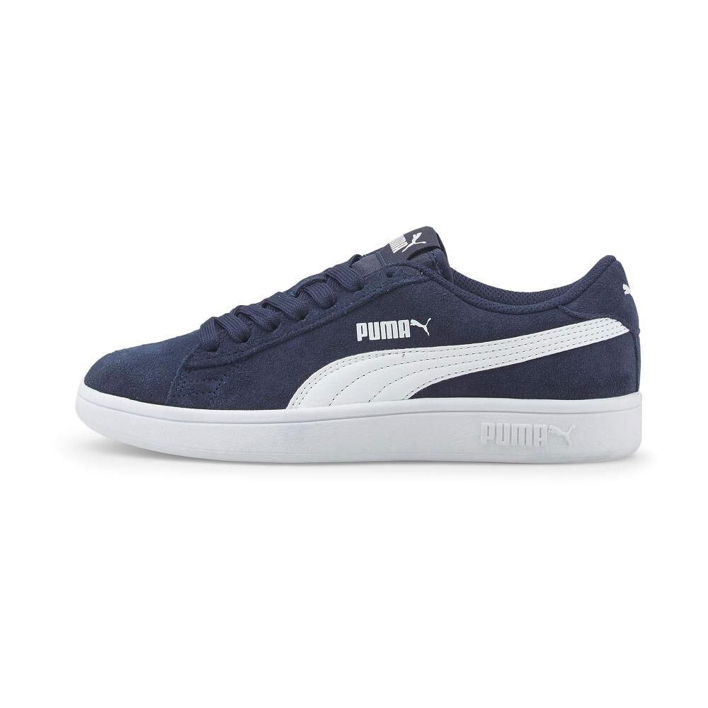 Zapatilla Urbana Unisex Puma Smash V2 Sd Jr Azul image number 1.0