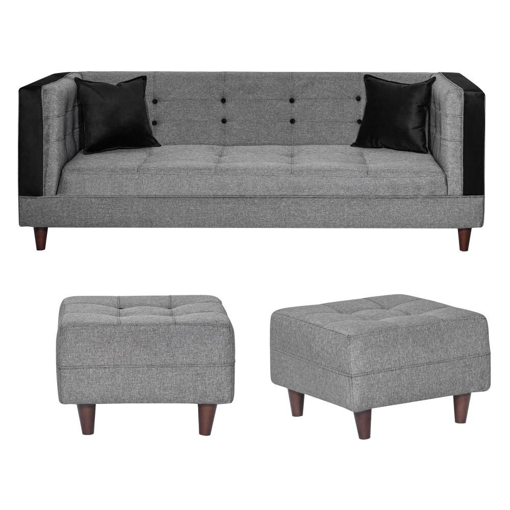 Juego De Living Muebles Alarcon Y Ma Santa Monica / 5 Cuerpos image number 0.0