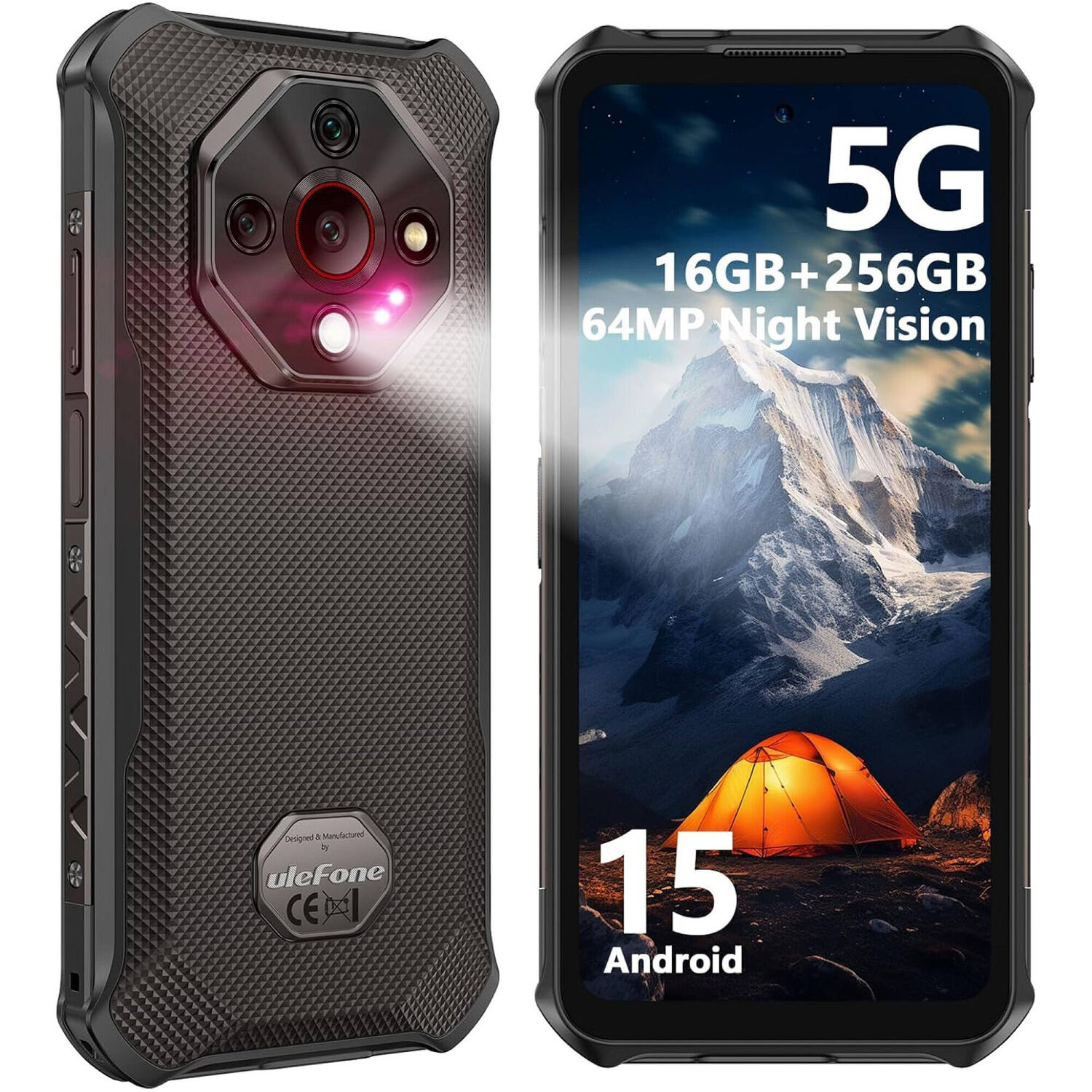 Celular Rugged Ulefone Armor X16 Pro 10360mah 5g 16gb/256gb image number 0.0