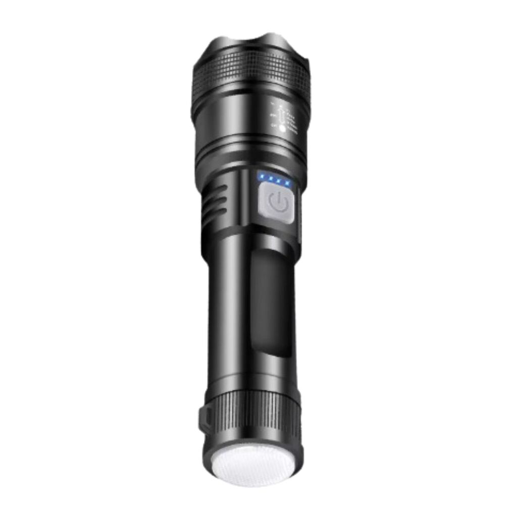 Mini Linterna Tactica De Mano Recargable Usb 4500lm Emergencia image number 2.0