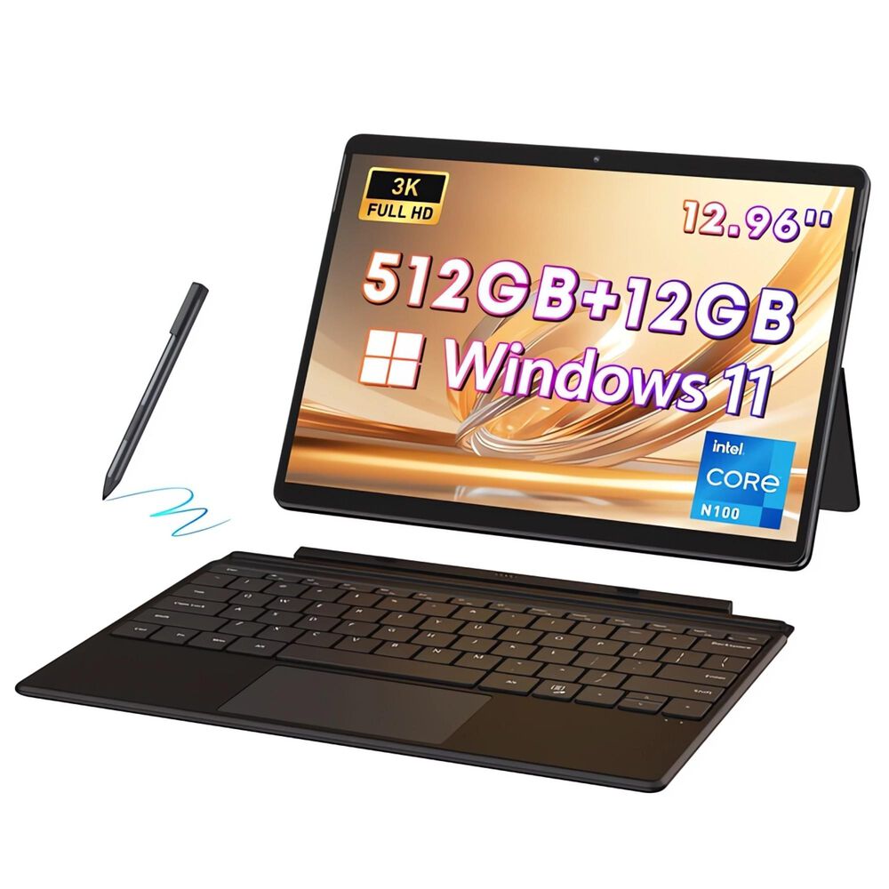 Chuwi Hi10 Max - Tablet Windows 11 Con Teclado, Lápiz Y Gran Rendimiento image number 0.0