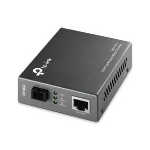 Convertidor Multimedia Wdm Tp-link Mc111cs, 10/100mbps, Rj45, Sc/upc, Ieee
