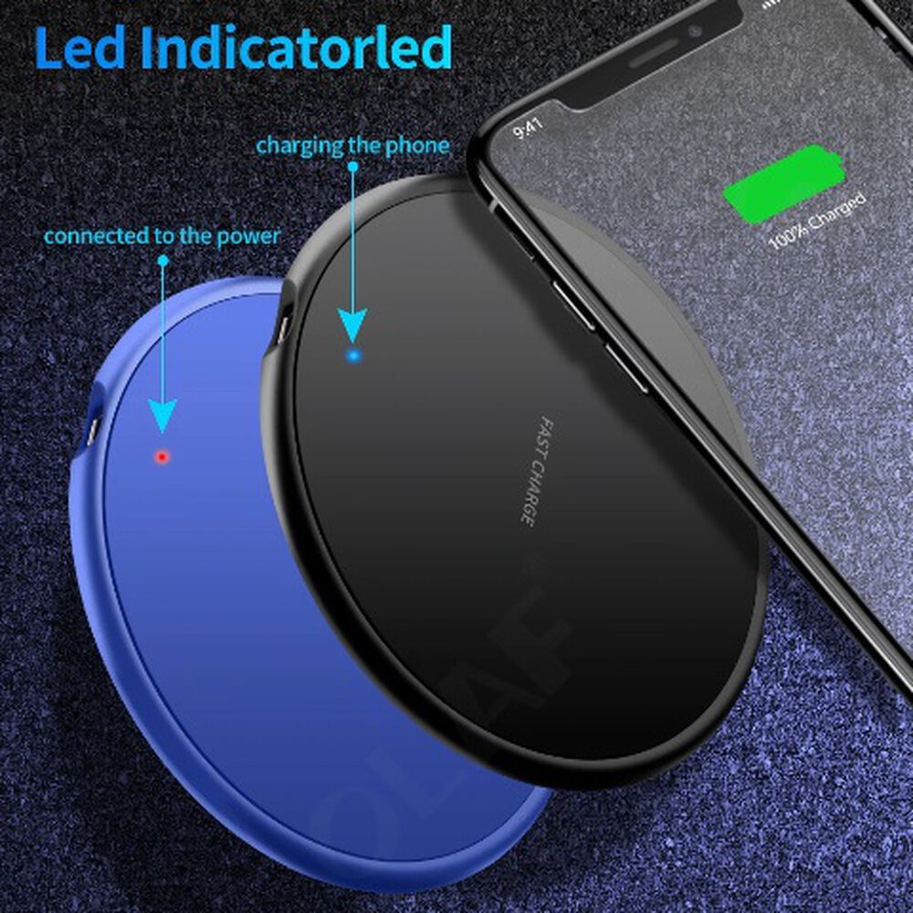 Cargador De Celular Inalambrico Carga Rapida 3a 30w Smartphone Compatible Para Iphone Y Android image number 1.0