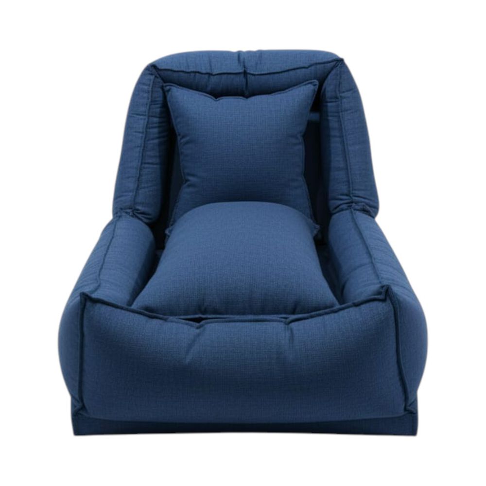 Sofa Cama Bed Lino Azul image number 0.0