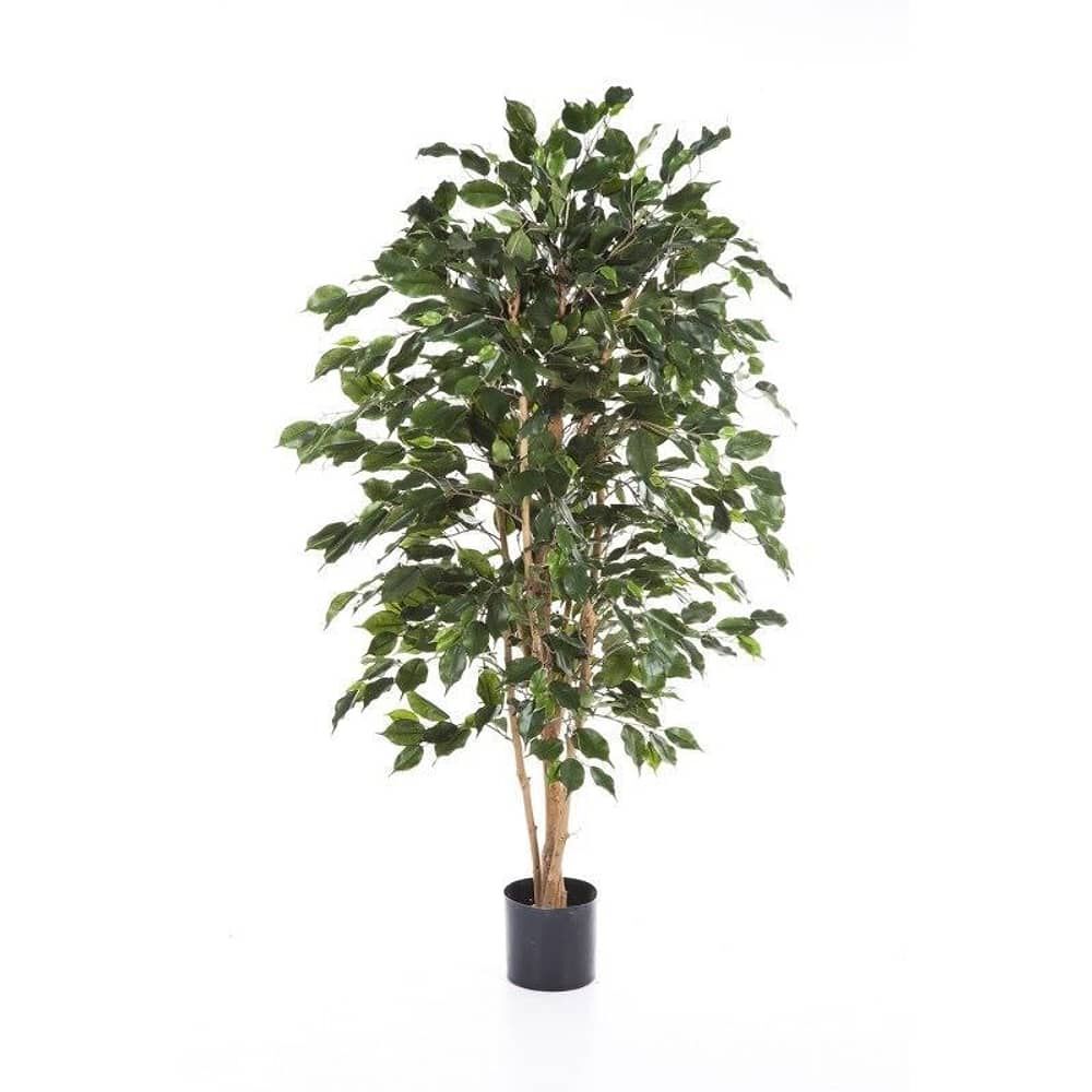 2 X 1 Plantas Artificiales Baratas Ficus 120 Cm Arbusto Real image number 3.0