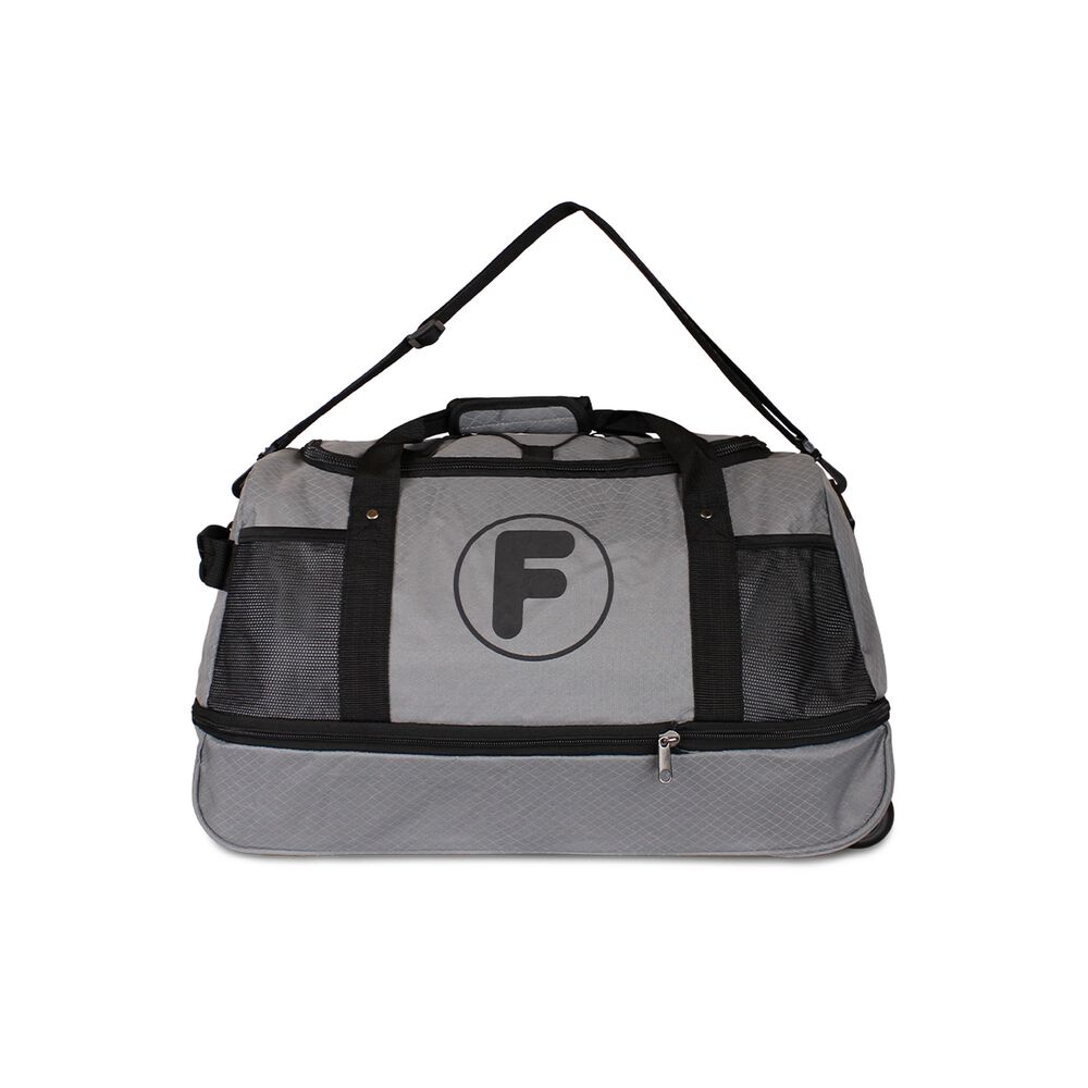 Bolso Tipo Mochila Con Ruedas Goliat Gris F La Maleta De Chile image number 4.0