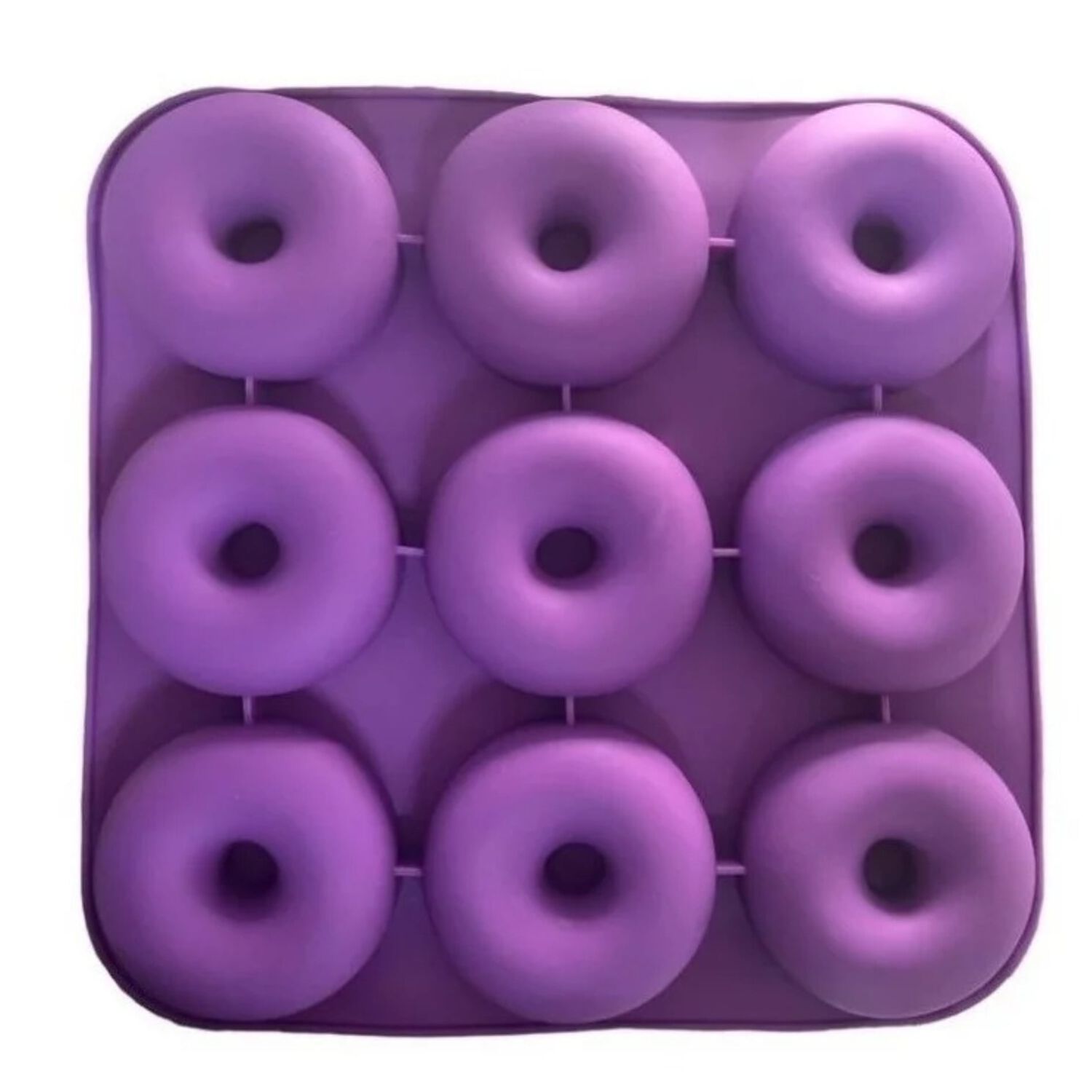 Moldes De Silicona Para Donas Violeta image number 0.0