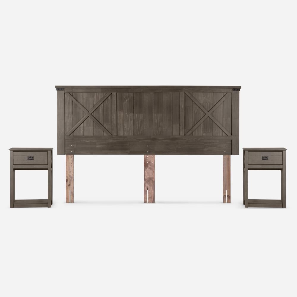 Cama Europea Rosen Indie / King / Base Dividida + Set de Maderas Ray image number 1.0