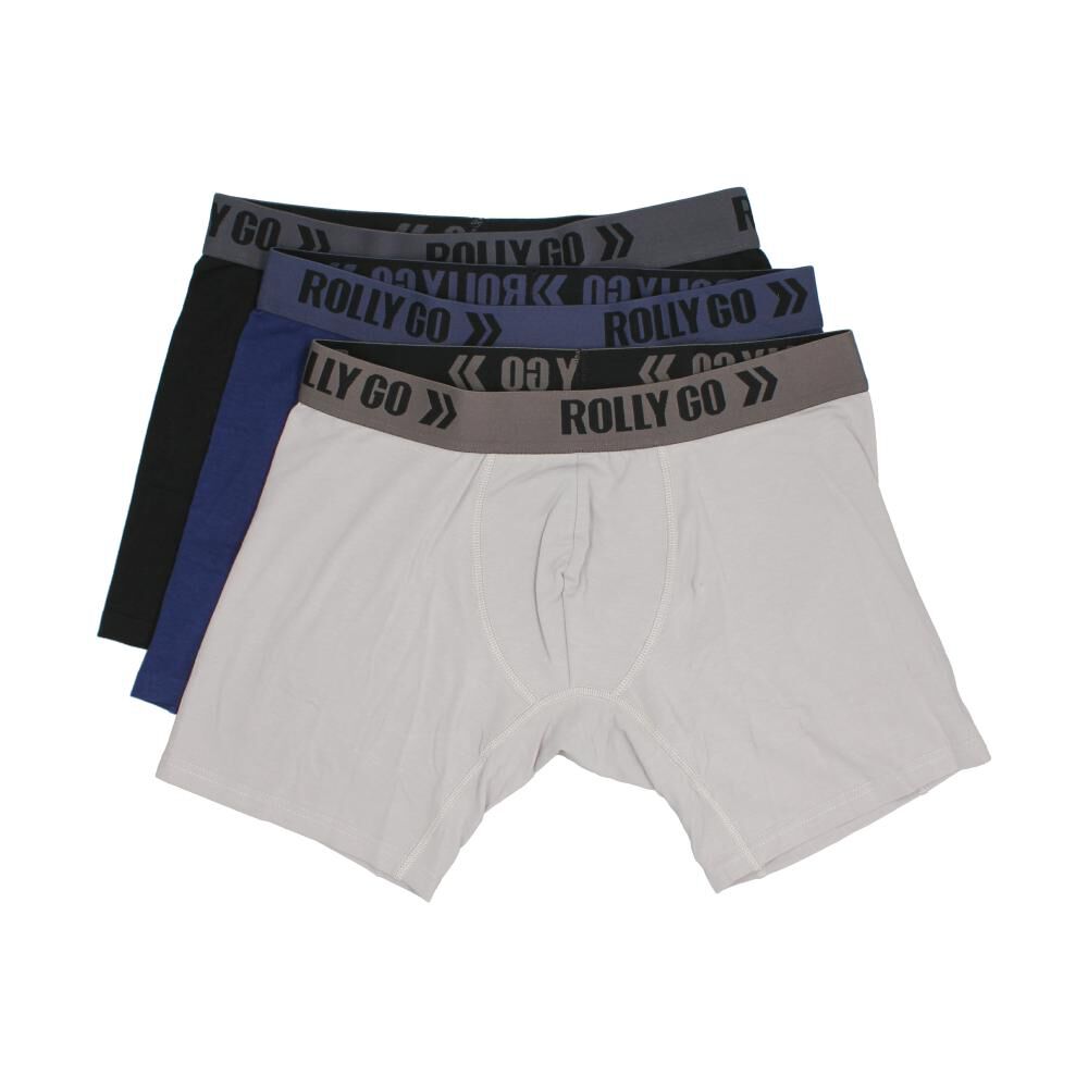 Pack Boxer Hombre Rolly Go / 3 Unidades image number 1.0