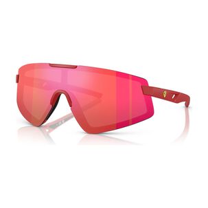 Lentes De Sol Rojo Espejados Scuderia Ferrari