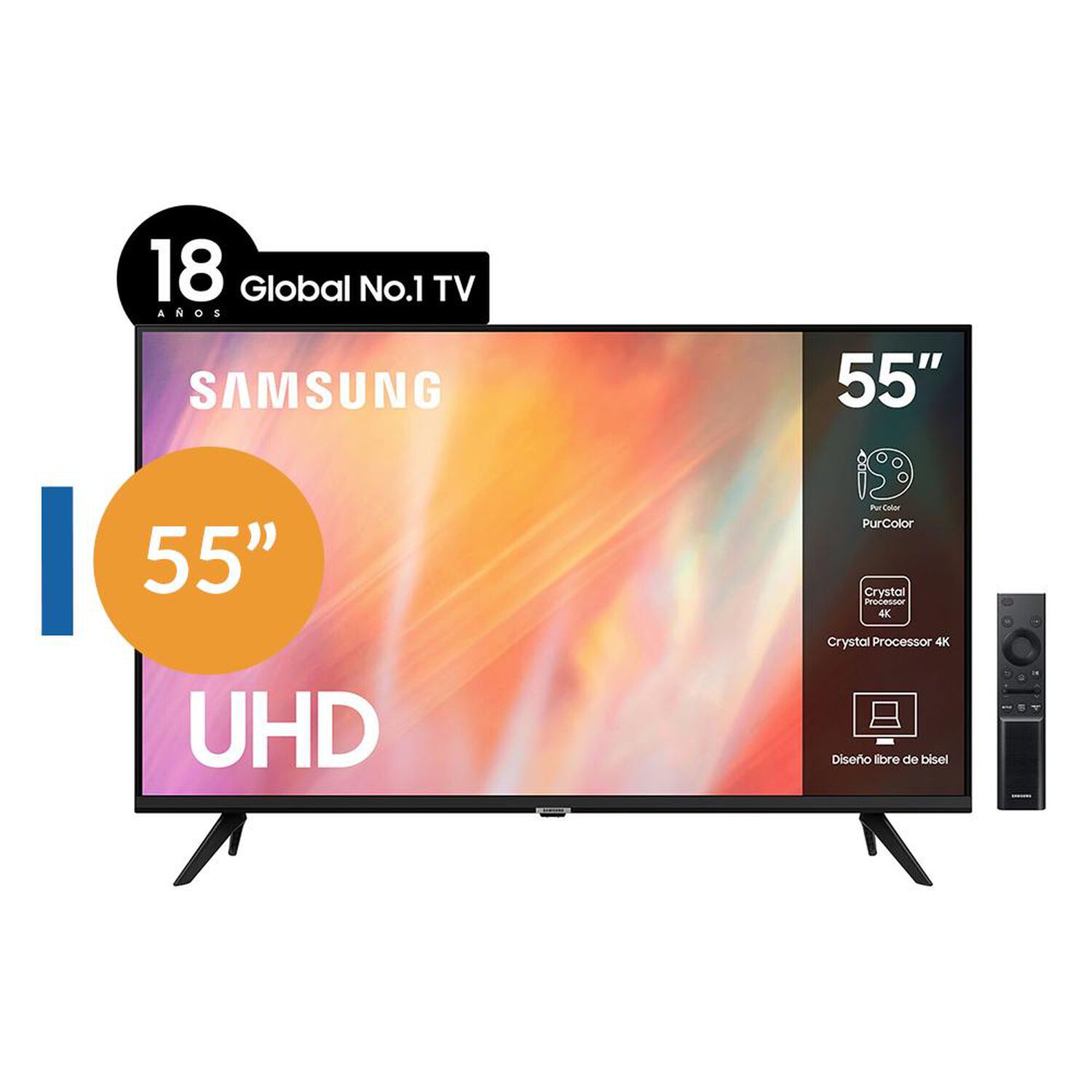Led 55" Samsung AU7090 / Ultra HD 4K / Smart TV image number 0.0
