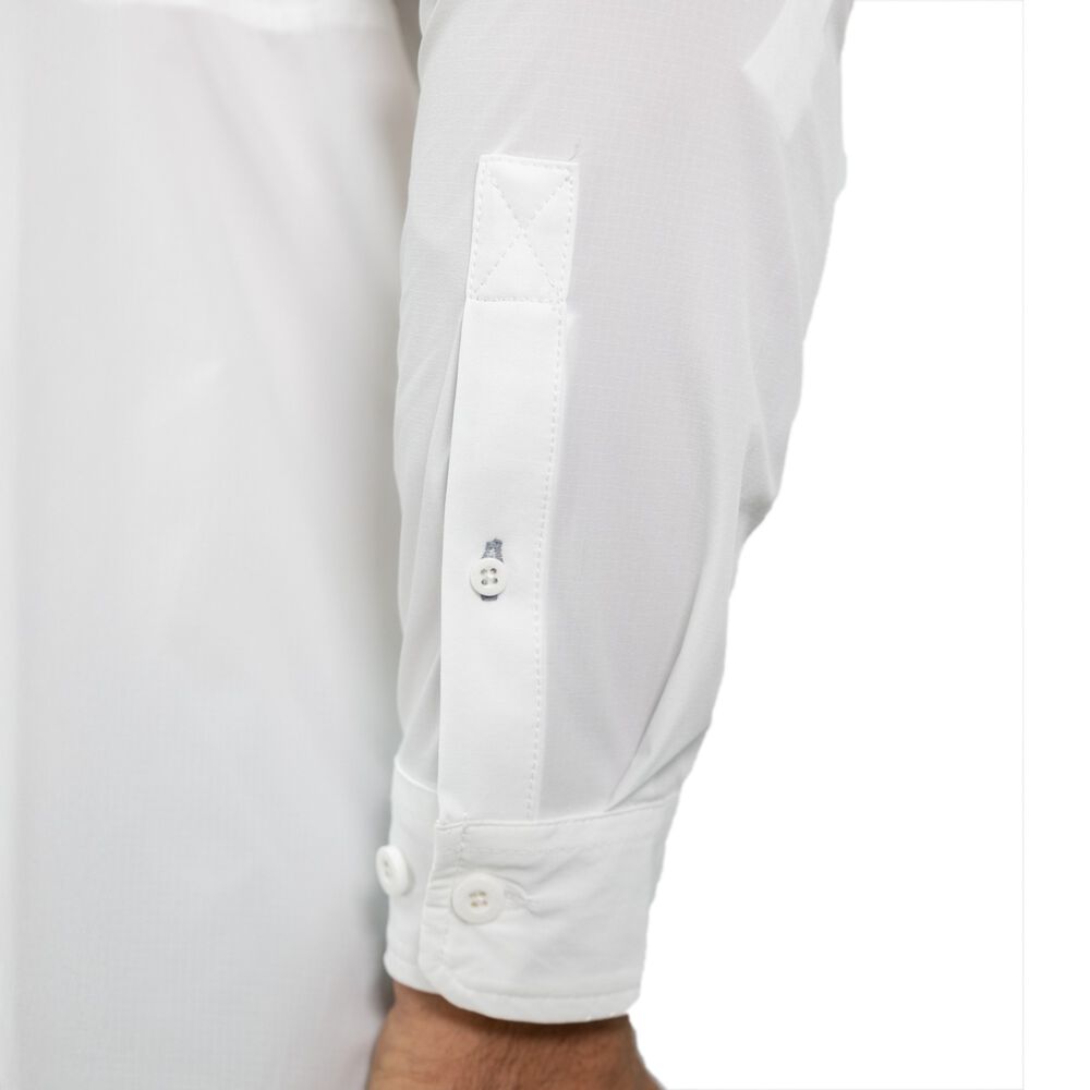 Camisa Hw Antakari Spandex Blanca image number 7.0