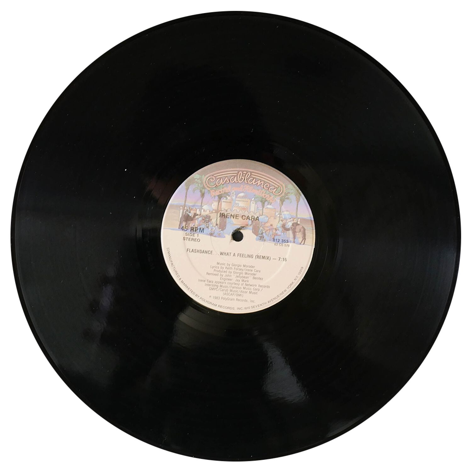 Irene Cara - Flashdancewhat I Feeling/found It | 12" Maxi Single Usado image number 1.0